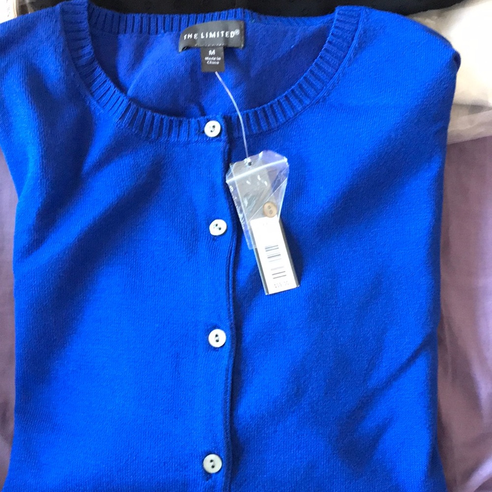 NWT Royal Blue Cardigan